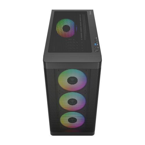GAMDIAS ATHENA M3, 1600W, Tempered Glass, Type-C, Mesh Ön Panel, ARGB, ATX, Professional GAMING KASA