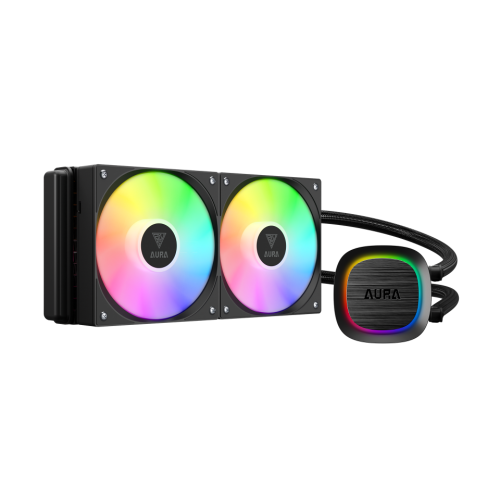 GAMDIAS AURA GL240 V2, 240mm, RGB, 2 Fanlı, CPU Sıvı Soğutma