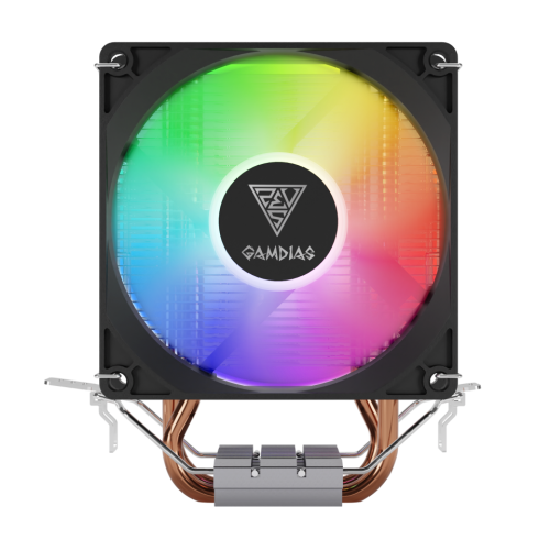 GAMDIAS BOREAS E1-210 Lite, 92mm, CPU  Kule Tipi Hava Soğutma, Doğrudan Temas Teknolojisine Sahip 2 adet Gelişmiş Bakır Isı Borusu (AMD AM5 ve INTEL Tüm işlemciler ile uyumlu)