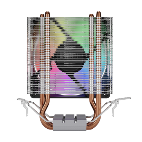 GAMDIAS BOREAS E1-210 Lite, 92mm, CPU  Kule Tipi Hava Soğutma, Doğrudan Temas Teknolojisine Sahip 2 adet Gelişmiş Bakır Isı Borusu (AMD AM5 ve INTEL Tüm işlemciler ile uyumlu)