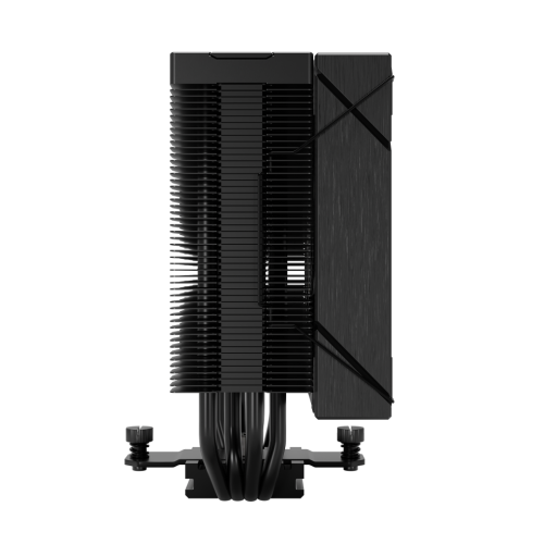 GAMDIAS BOREAS E2-410, Black Edition, 120mm, CPU Kule Tipi Hava Soğutma, Doğrudan Temas Teknolojisine Sahip 4 adet Gelişmiş Bakır Isı Borusu (AMD AM4-AM5 ve INTEL Tüm işlemciler ile uyumlu)