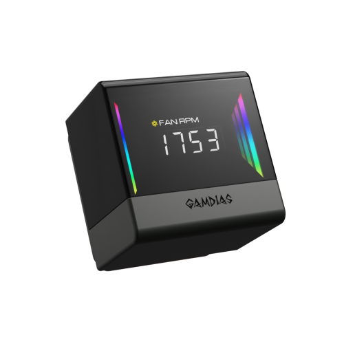 GAMDIAS CHIONE E4-240, 240mm, ARGB, 2 Fanlı, Dijital Ekran, CPU Sıvı Soğutma
