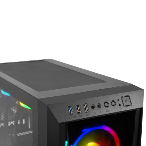 GAMDIAS TALOS M1 Elite, 1600W, Tempered Glass, ARGB, ATX, Professional GAMING KASA