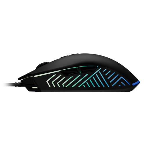 GAMDIAS ZEUS E4, RGB Aydınlatma, USB Kablolu,  7 Programlanabilir Buton, Gaming Mouse, 7.200 DPI, Siyah