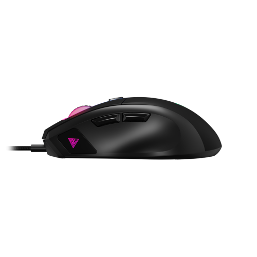 GAMDIAS ZEUS M5, RGB Aydınlatma, USB Kablolu,  7 Programlanabilir Buton, Gaming Mouse, 12.800 DPI, Siyah