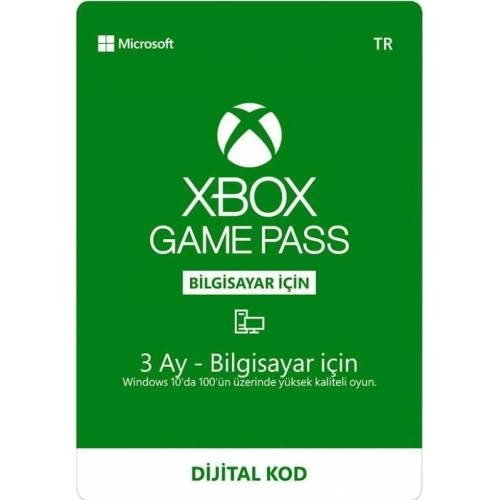 Microsoft Xbox Game Pass PC Global Key (3 Ay)