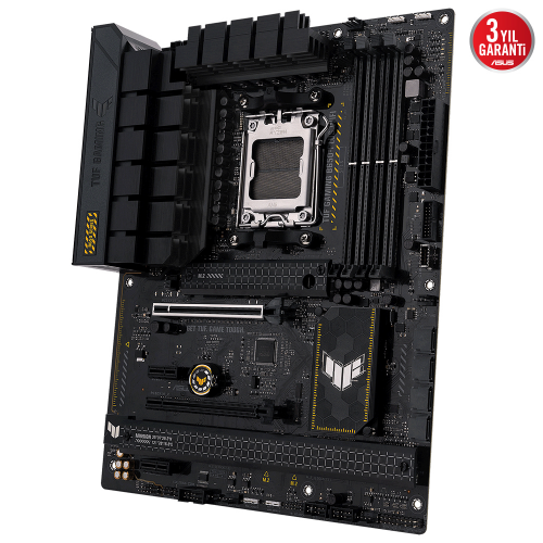 ASUS TUF GAMING B650-PLUS WIFI, 4xDDR5, 3x M.2, HDMI, DP, 2xType-C, Wİ-Fİ 6, Bluetooth v5.2, AMD Ryzen 7000 Serisi, AM5 Soket Anakart