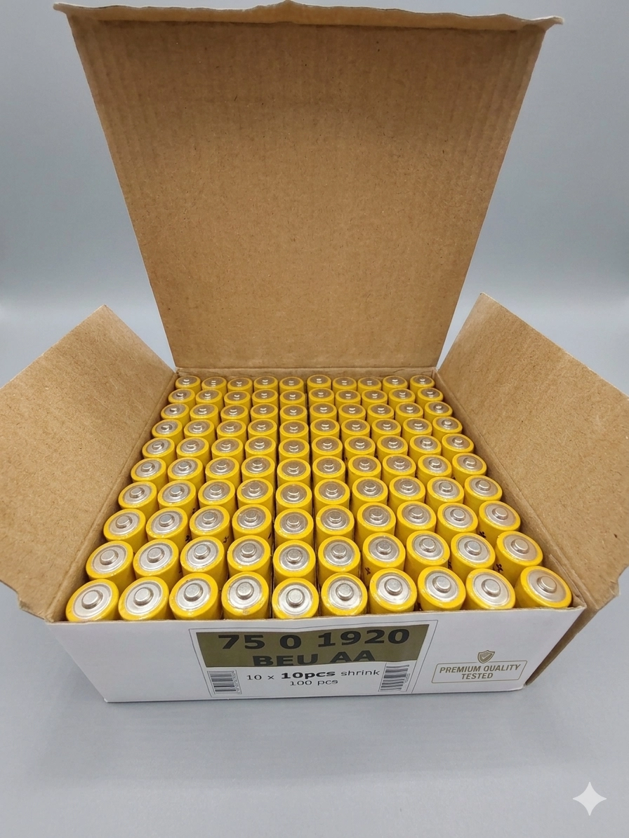 Intenso LR6 Energy Ultra 1.5V 1250 mAh 10’lu x 10 Adet Alkalin AA Kalem Pil Toplam 100 adet