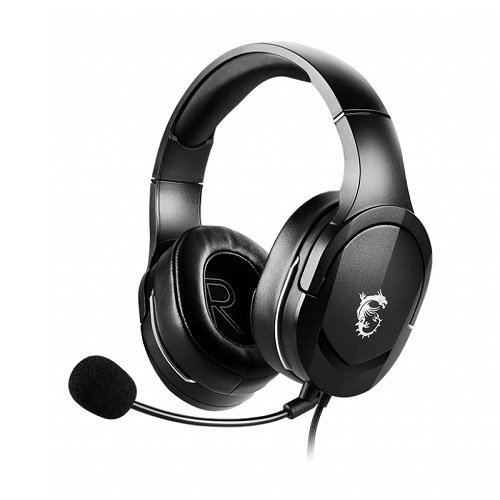 MSI GH20 Immerse Gaming Mikrofonlu Kulaklık 3,5mm Jac Siyah