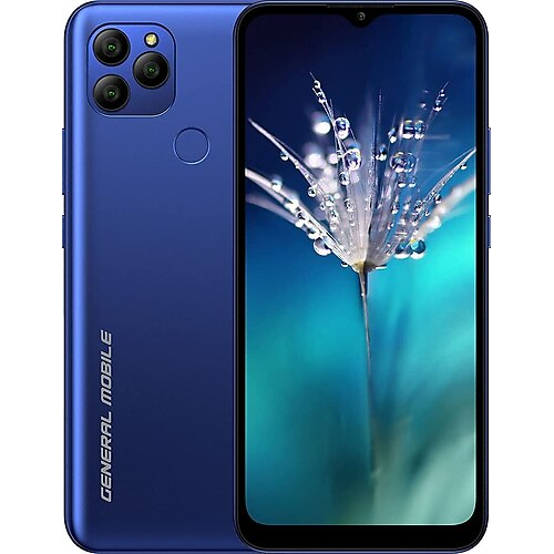 GENERAL MOBILE GM21 New Edition 32Gb, Dark Blue, 3Gb Ram, 8 Çekirdek, 6,52inç Ekran, 8 Mpix Ön, 13Mpix Arka Kamera, Türkiye Garantili