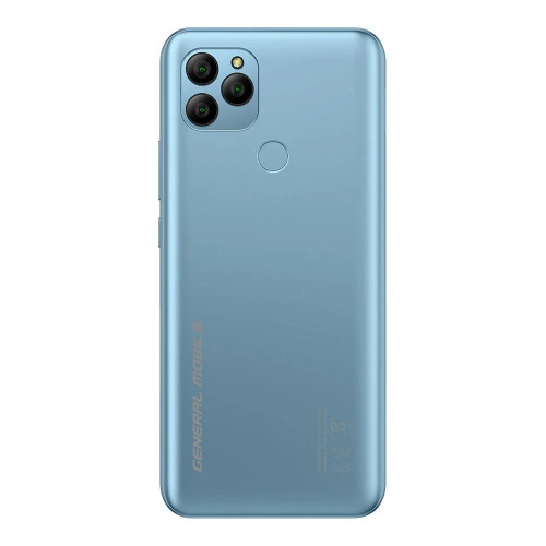 GENERAL MOBILE GM21 New Edition 32Gb, Light Blue, 3Gb Ram, 8 Çekirdek, 6,52inç Ekran, 8 Mpix Ön, 13Mpix Arka Kamera, Türkiye Garantili