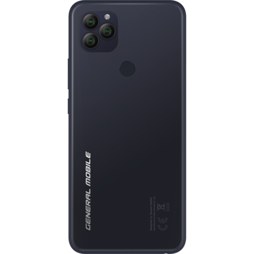 GENERAL MOBILE GM22S 64Gb, Ocean Black, 4Gb Ram, 8 Çekirdek, 6,52inç Ekran, 8Mpix Ön, 52Mpix Arka Kamera, Türkiye Garantili