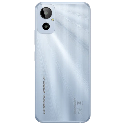 GENERAL MOBILE GM23 SE 128Gb, Ice Blue, 6Gb Ram, 8 Çekirdek, 6,5inç Ekran, 5 Mpix Ön, 32Mpix Arka Kamera, Türkiye Garantili