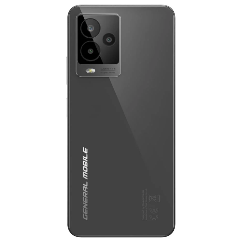 GENERAL MOBILE GM24 Pro 256Gb, Grey Shadow, 8Gb Ram, 8 Çekirdek, 6,7inç Ekran, 16Mpix Ön, 108Mpix Arka Kamera, Türkiye Garantili