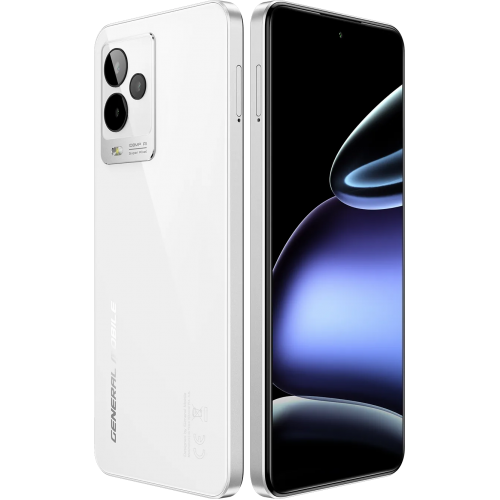 GENERAL MOBILE GM24 Pro 256Gb, White Swan, 8Gb Ram, 8 Çekirdek, 6,7inç Ekran, 16Mpix Ön, 108Mpix Arka Kamera, Türkiye Garantili, Cep Telefonu