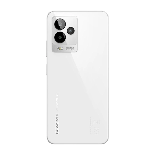 GENERAL MOBILE GM24 Pro 256Gb, White Swan, 8Gb Ram, 8 Çekirdek, 6,7inç Ekran, 16Mpix Ön, 108Mpix Arka Kamera, Türkiye Garantili, Cep Telefonu