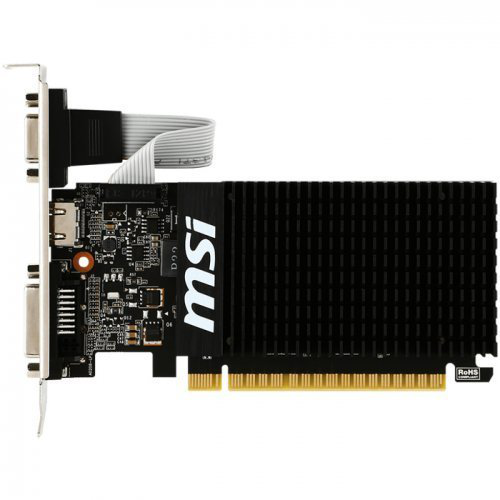 MSI GT710 2GB GDDR3 Low Profile  64Bit 1xHDMI 1xDVI 1XD-SUB