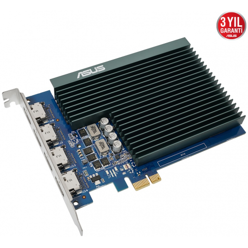 ASUS GT730-4H-SL-2GD5, 2Gb, GDDR5, 64Bit, 4xHDMI Ekran Kartı