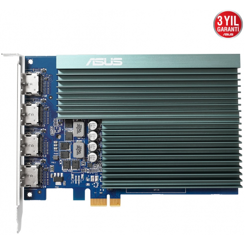 ASUS GT730-4H-SL-2GD5, 2Gb, GDDR5, 64Bit, 4xHDMI Ekran Kartı