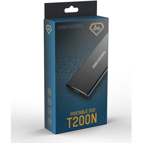 HIKVISION HS-ESSD-T200N, 128Gb, 450/400, USB3,1, TypeC, Metal Kasa, Harici Taşınabilir SSD Disk