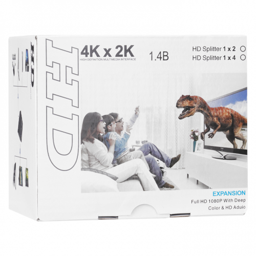 HYTECH HY-LU4, HDMI Çoklayıcı, 1Giriş, 4Çıkış, (1PC-4Monitör)