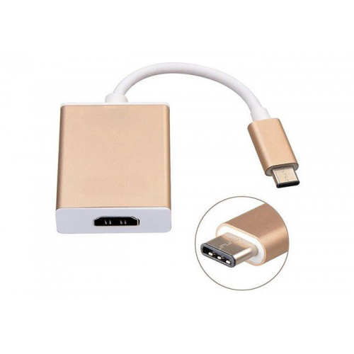 HYTECH HY-USBC10, Type-C TO HDMI 15cm Çevirici