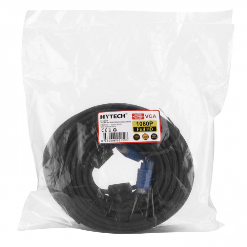HYTECH HY-VGA30, 15Pin, İki Ucu Erkek, 30mt, VGA Kablosu
