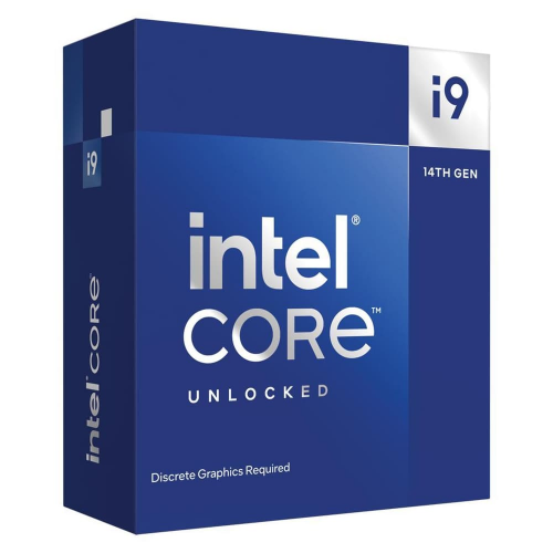 INTEL i9-14900K 24 Core, 3.20Ghz, 36Mb, 253W, LGA1700, 14.Nesil, BOX, (Dahili Grafik VAR, Fan YOK)
