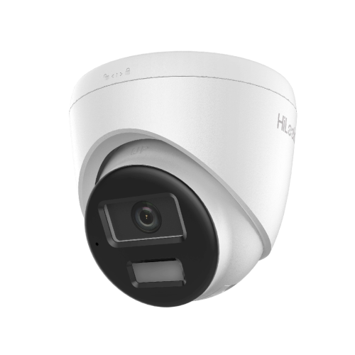 HILOOK IPC-T240HA-LUFC, 4Mpix, 2,8mm Lens, H265+, Dual Light, 30Mt Gece Görüşü, Dahili Mikrofon, IP67, PoE, Dome, IP Kamera