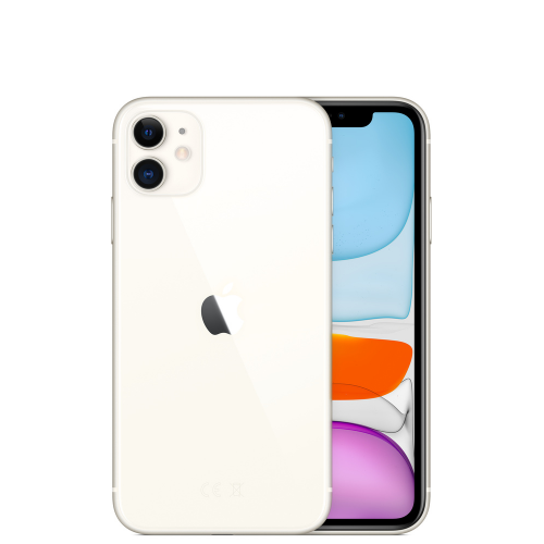 Apple iPhone 11, 64Gb, Beyaz, 4Gb Ram,  6 Çekirdek, 6,1inc Ekran, 12Mpix Ön 12Mpix Arka Kamera, Türkiye Garantili