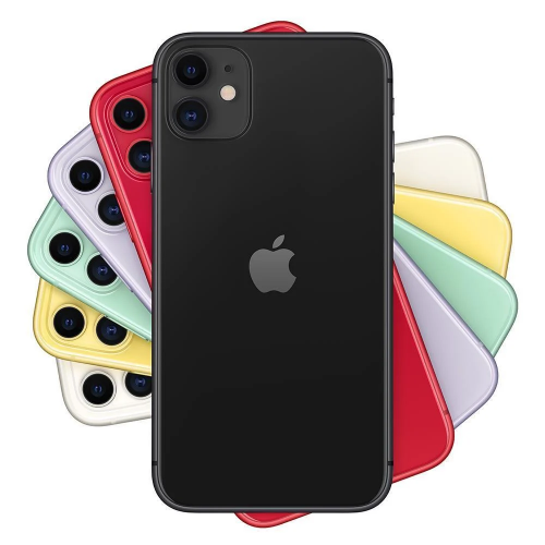 Apple iPhone 11, 64Gb, Siyah, 4Gb Ram, 6 Çekirdek, 6,1inc Ekran, 12Mpix Ön 12Mpix Arka Kamera, Türkiye Garantili