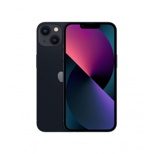 Apple iPhone 13, 128Gb, Midnight,  4Gb Ram, 6 Çekirdek, 6,1inc Ekran, 12Mpix Ön 12Mpix Arka Kamera, Türkiye Garantili
