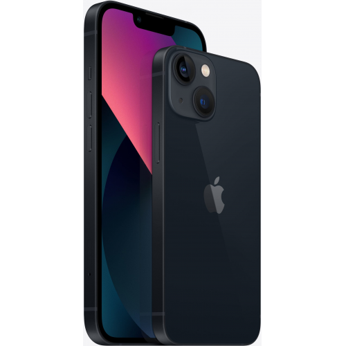 Apple iPhone 13, 128Gb, Midnight,  4Gb Ram, 6 Çekirdek, 6,1inc Ekran, 12Mpix Ön 12Mpix Arka Kamera, Türkiye Garantili