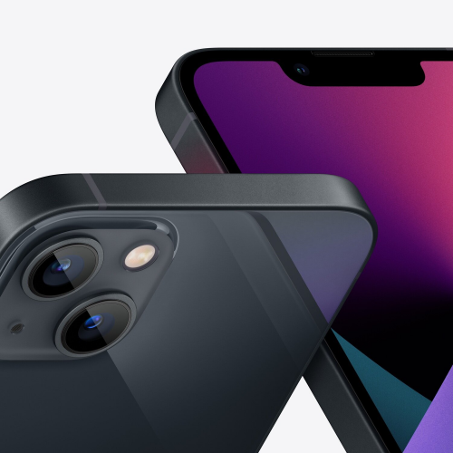 Apple iPhone 13, 128Gb, Midnight,  4Gb Ram, 6 Çekirdek, 6,1inc Ekran, 12Mpix Ön 12Mpix Arka Kamera, Türkiye Garantili
