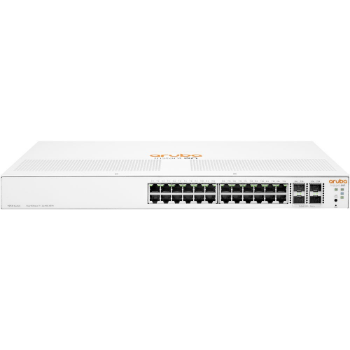 HP Aruba Instant On, JL682A, 1930-24G, 24Port, GigaBit, 4 Port Gigabit SFP, Yönetilebilir, Rack Mount Switch