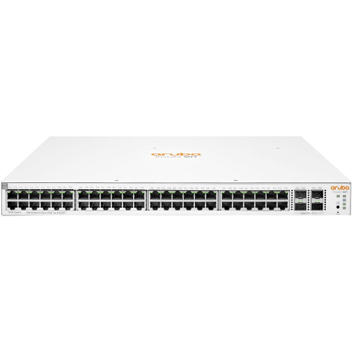 HP Aruba Instant On, JL686B, 1930-48G, 48Port, GigaBit, PoE 370W, 4 Port Gigabit SFP, Yönetilebilir, Rack Mount Switch
