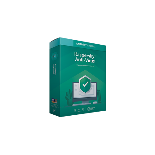 Kaspersky ANTIVIRUS 4 Kullanıcı , 1 YIL, Kutulu Ürün