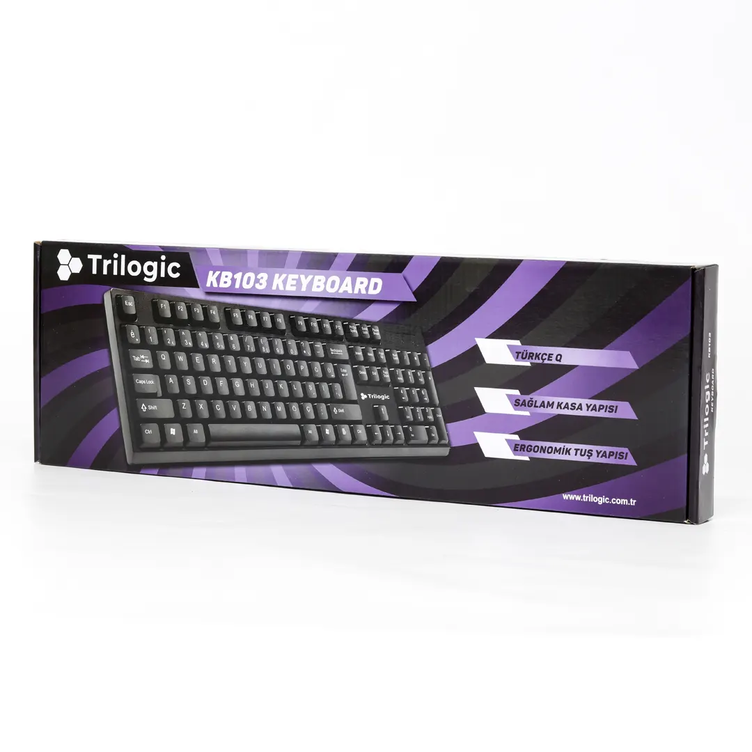 Trilogic%20KB103%20Türkçe%20Q%20Kablolu%20Klavye