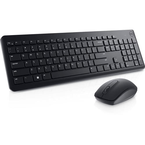 DELL Wireless, KM3322W-R-INT, Siyah, Kablosuz, İngilizce Q, Multimedya, Klavye +Mouse Set