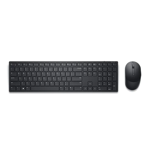 DELL Pro, KM5221WBKR-TUR, Siyah, Kablosuz, Türkçe Q, Multimedya, Klavye +Mouse Set