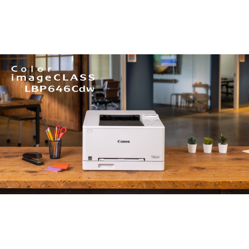 CANON  i-SENSYS LBP646CDW,  Wifi, Lan, Duplex, Renkli Lazer, Yazıcı (Dakikada 25  Sayfa) ORİJİNAL TONERLİ, TÜRKİYE Distibütör GARANTİLİ