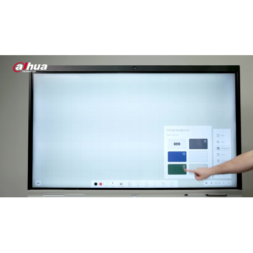 DAHUA LCH65-MC410-B, 65’’, 4K, Android 9,0,  Dört Çekirdek CPU, 5Mp Kamera, HDMI, Wifi,  Dokunmatik Akıllı Tahta