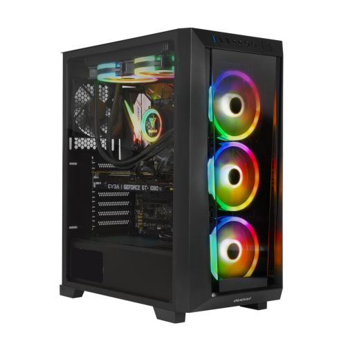 LEOPARD-RXC, Intel i5-14400F, 16Gb DDR4 Ram, 500Gb NVMe SSD, 8Gb GDDR6 RX 5500 Ekran Kartı, 1600W Kasa, OEM PAKET