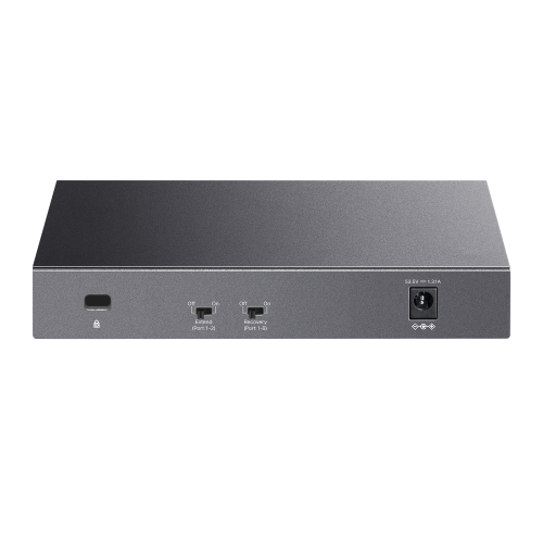 TP-LINK LS108GP, Green Tech, 8 Port GigaBit, PoE 62W, Yönetilemez, Metal Kasalı Switch