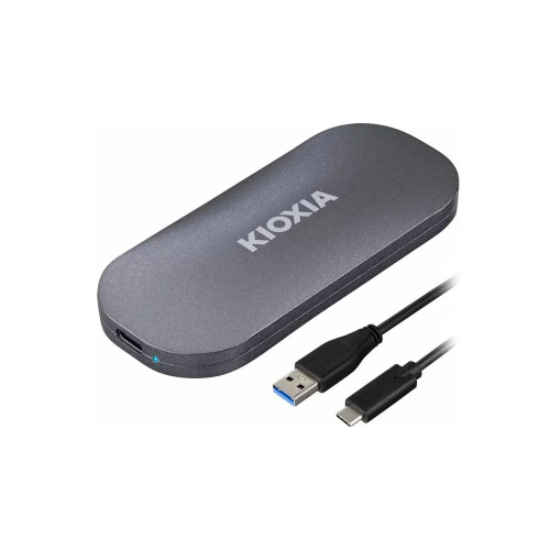 KIOXIA EXCERIA PLUS, LXD10S001TG8, 1TB, 1050/1000, Gen2, USB 3.2, Taşınabilir Harici SSD