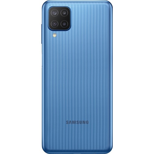 SAMSUNG  M127F/DS GALAXY M12 Light Blue, 128Gb, 4Gb Ram, 8 Çekirdek, 6,5inc Ekran, 8Mpix Ön 48Mpix Arka Kamera, Türkiye Garantili