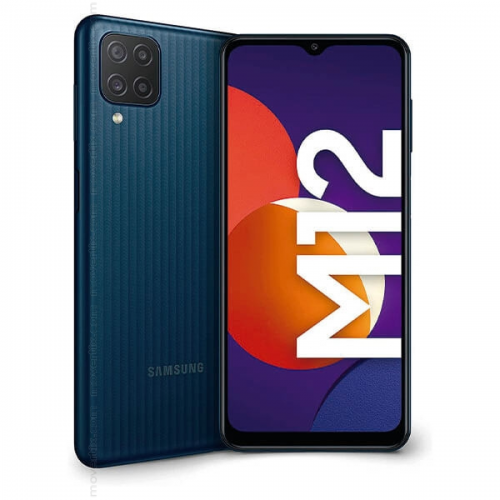 SAMSUNG  M127F/DS GALAXY M12 Siyah, 128Gb, 4Gb Ram, 8 Çekirdek, 6,5inc Ekran, 8Mpix Ön 48Mpix Arka Kamera, Türkiye Garantili.