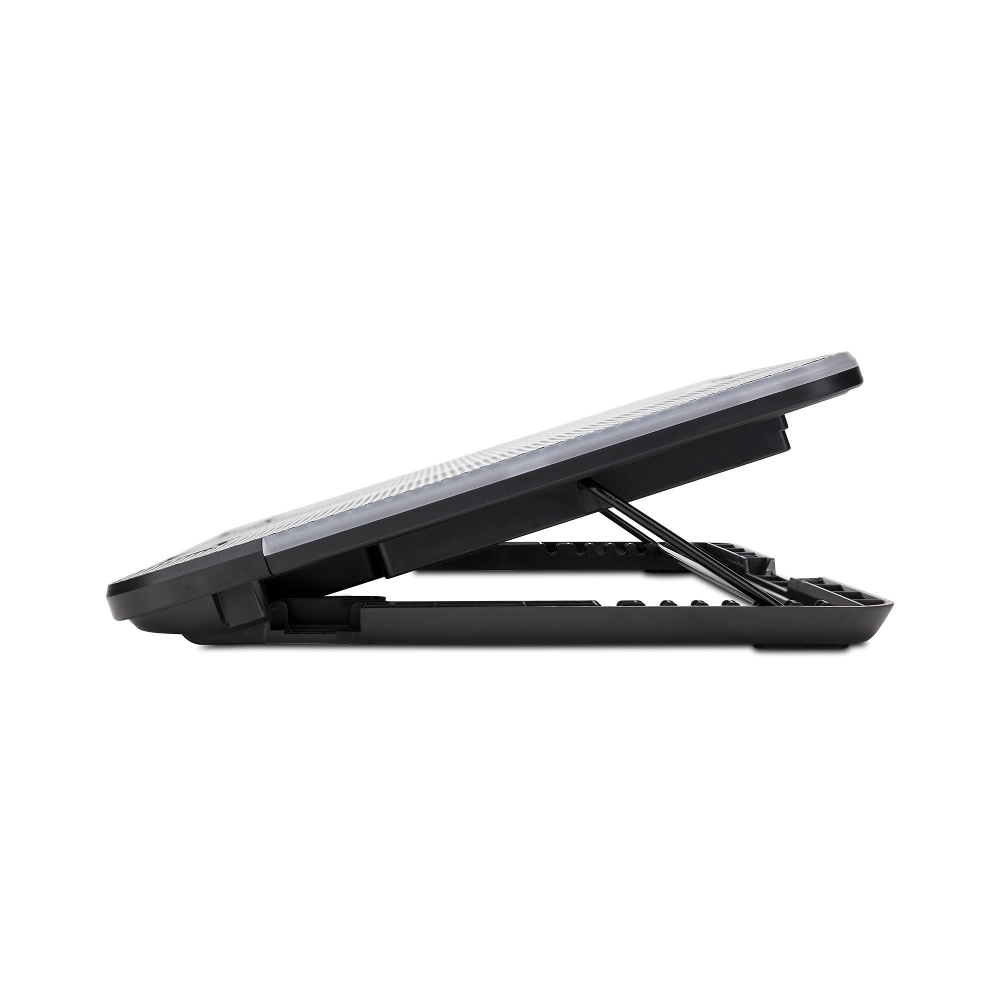 Classone Mila Serisi M2 R-TYPE 13-17 inch RGB Işıklı, 2 Büyük Fan, Telefon Standı,2 USB Notebook Soğutucu Stand