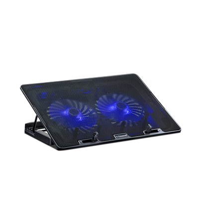 CLASSONE M30 Gaming Mavi Led Notebook Sogutucu,14-17 inch, 2 Fan, 2 USB, 4X Stand özelliği