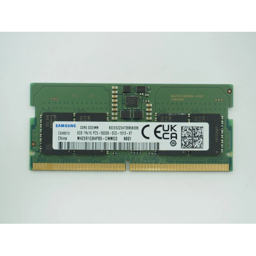 Samsung SAMSO5600/8, 8GB, DDR5, 5600MHz,  CL46, 1.1V Notebook Ram (M425R1GB4PB0-CWM0D)